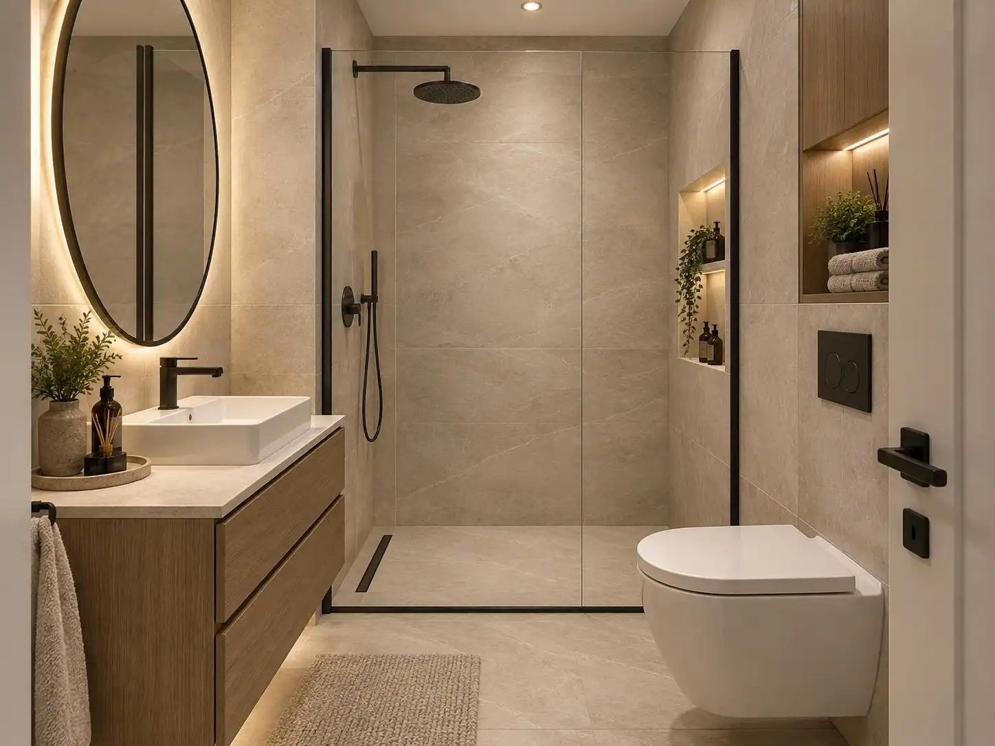 Baie modernă casă SQR Home