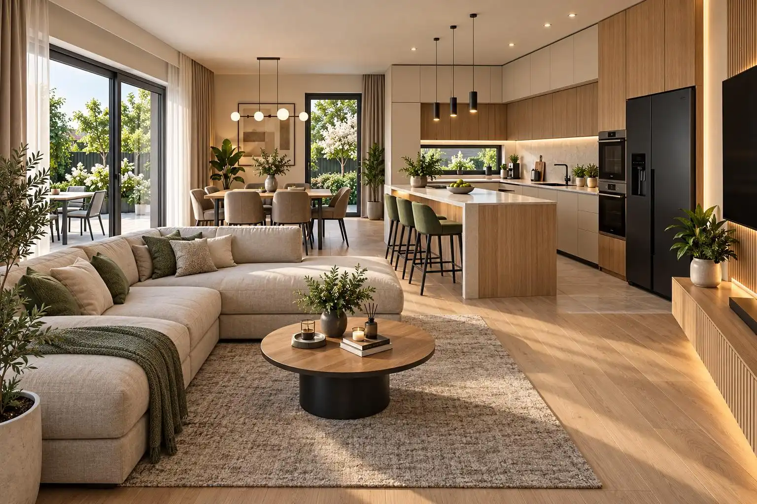 Living modern SQR Home